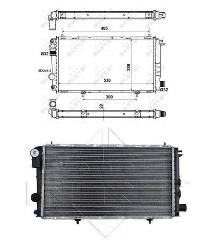 Radiateur refroidissement - radiateur,