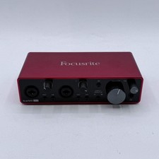 Focusrite Scarlett 2i2 3rd Gen USB Recording Audio Interface