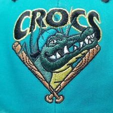 Cape Fear Crocs Hat Cap Snapback Blue Black MLB Outdoor Vintage