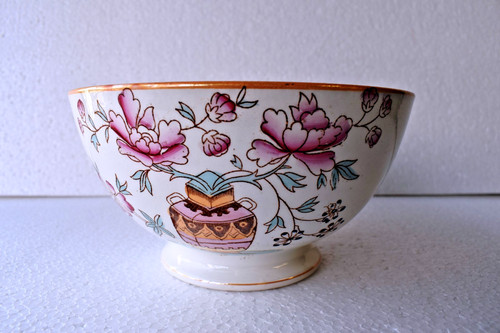 Bol café lait florale - lait,