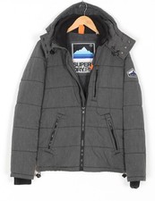 SUPERDRY Hooded Puffer Jacket Homme Taille M