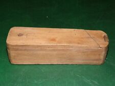 Ancienne boite en bois - fabrication artisanale