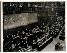 Italy, Chamber of Deputies Silver Print 18x23 Circa 1955    