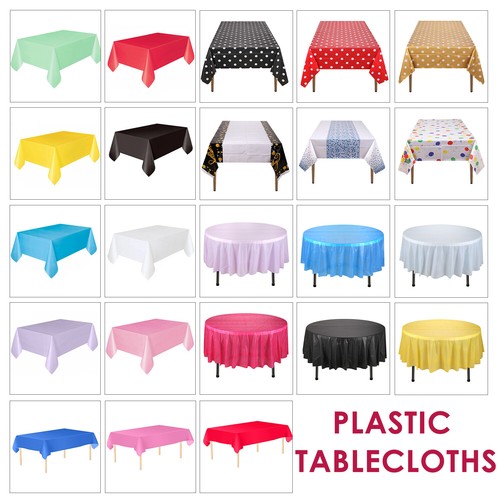 Nappe table plastique - en,