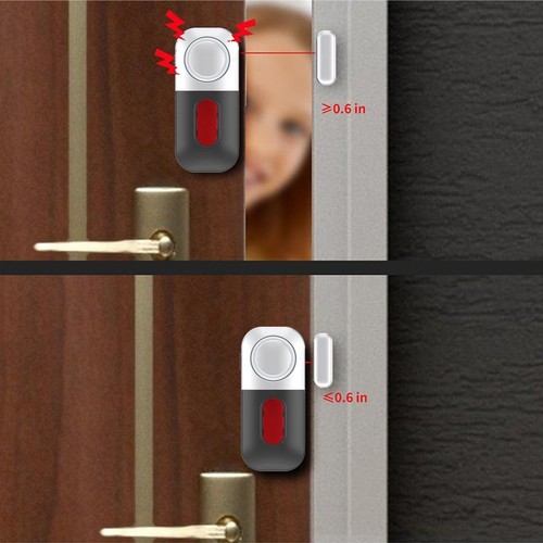 Alarme magnétique sans fil - magnétique,