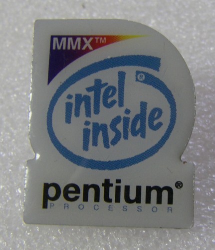 Pin mmx pentium processor - pin's,