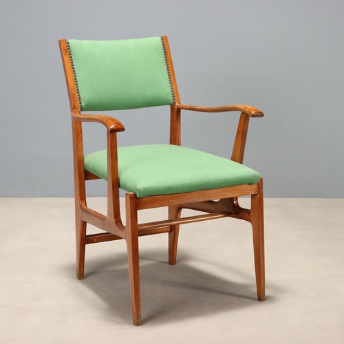 Chaise vintage bois tissu - vintage,