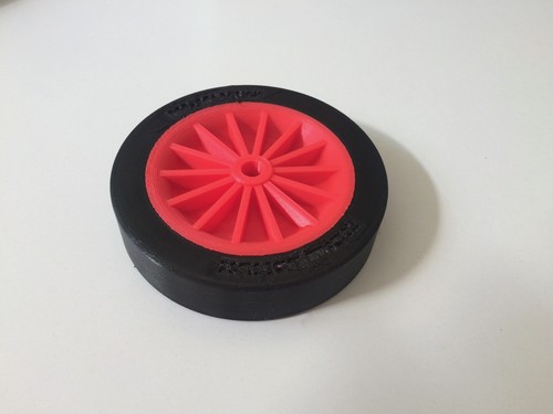 Roue poussette remplacement - roue,