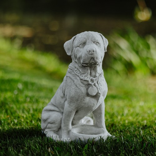 Figurine pierre chien - en,