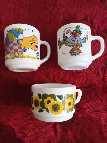 Lot tasses arcopal - lot,