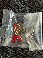 1991 TINTIN CASTERMAN EDITIONS ATLAS ROCKET PINS MINT