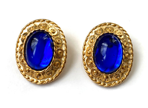 Boucle oreille ovale - boucle,