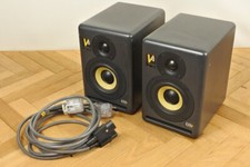 Paire d'enceintes alimentées par moniteurs de studio bi-amplifiés KRK V4 avec...