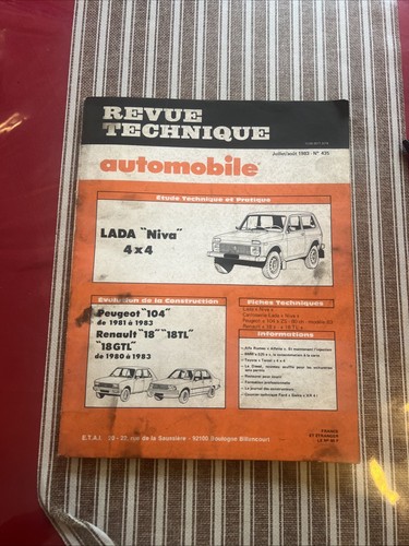 Revue technique lada niva - revue,