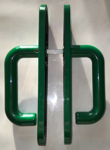 Poignée porte verte avec - porte,