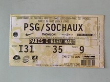 TICKET MATCH PARIS PSG -