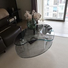 table basse 2 plateaux de