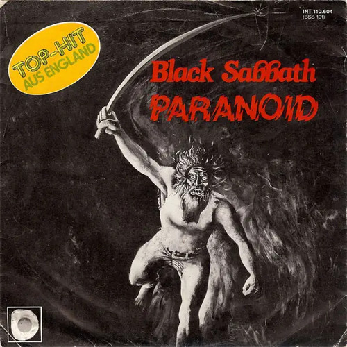 Black sabbath paranoid vinyle - sabbath,
