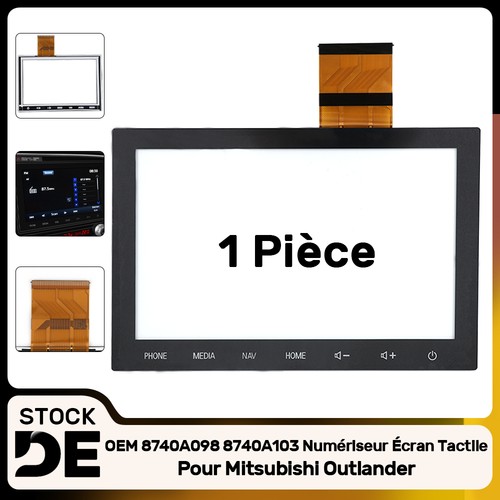 écran tactile 8740a098 - 8",