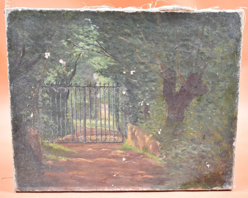 Peinture huile sur toile - peinture,
