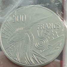 Pièce 500 Francs Monnaie De