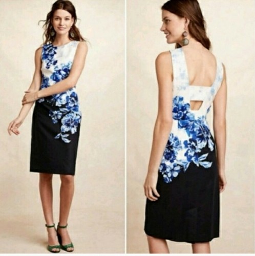 Maeve anthropologie blue white - anthropologie,