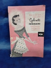 Vintage 1954 Frigidaire Cycla-matic Refridgeratror Freezer Information Booklet