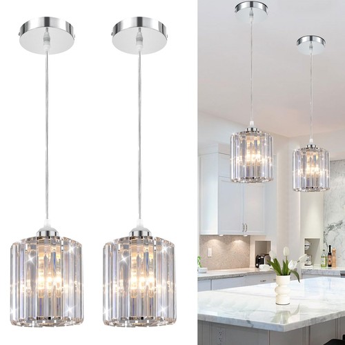Crystal pendant lights - crystal,