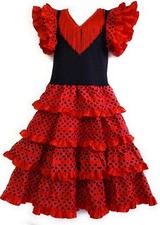 Flamenco robe pour  fille  6