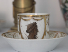 Tasse litron porcelaine Paris