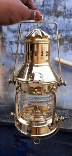 Ancienne lampe pétrole - lampe, à