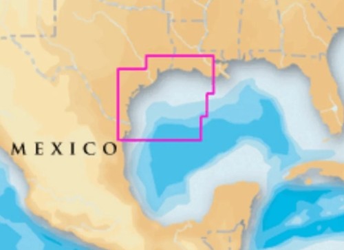 Navionics msd 635p west - navionics, gulf