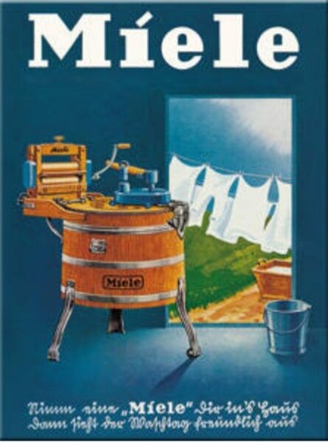 Aimant frigo acier - de, miele