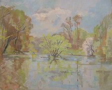 Maud GERARD (1915-2013) Huile