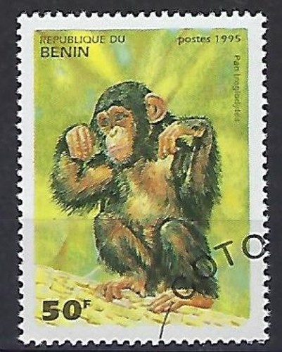 Bénin 1995 singes yvert - (3),