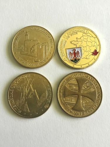 Lot medailles jetons - lot,