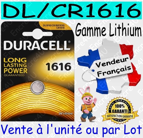 Piles duracell cr1616 dl1616 - duracell,
