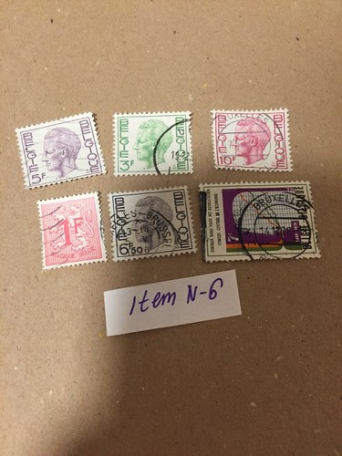 Lot belgium stamps - ps,