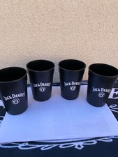 JACK DANIELS -4 GOBELET NOIR