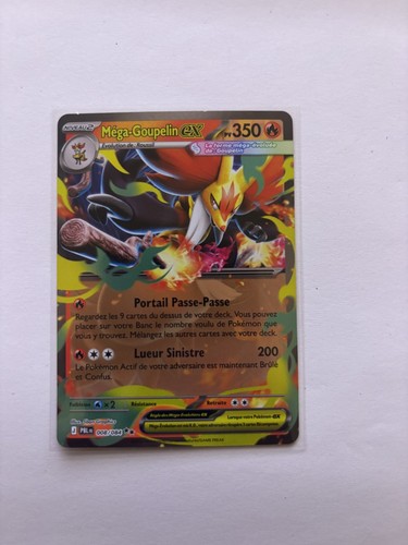 Carte pokemon mega - pokemon, mega-goupelin