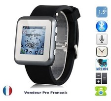 Montre Téléphone GSM Ecran Tactile Photo/Camera Lecteur MP3 MB4 Cool J2 Noir