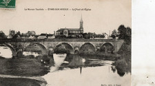 CPA ETANG SUR ARROUX LE PONT