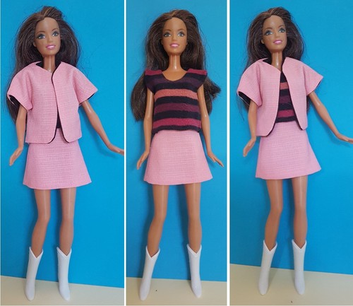 Barbie lot vêtements poupée - barbie,