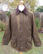 BARBOUR  CLASSIC BEDALE WAX COAT JACKET C42 LARGE MENS AUTHENTIC GOOD