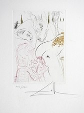 SALVADOR DALI Gravure La