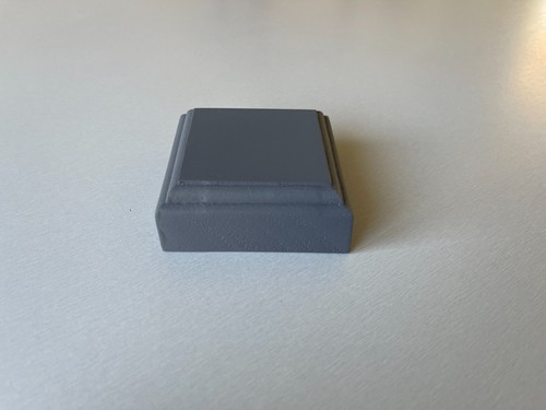 Socle carré bois peint - socle,