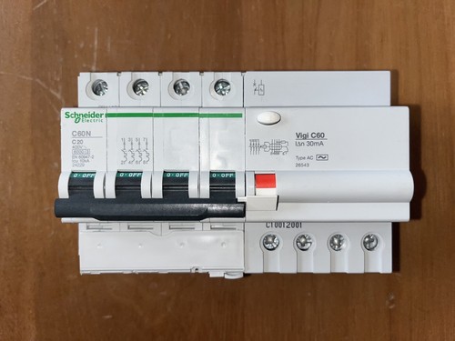 Disjoncteur differentiel tetra - disjoncteur,