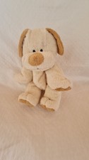 Doudou Peluche Chien Écru