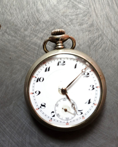 Montre gousset argentan - gousset, en