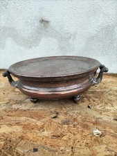 OLD VINTAGE TABLE DISH HEATER 4 feet OLD ant hallmark ?